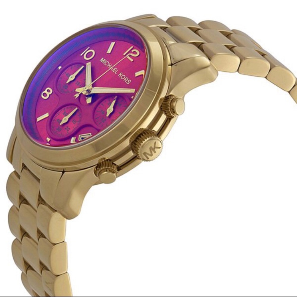 Michael Kors Runway MK5939 Goldtone Quartz Watch